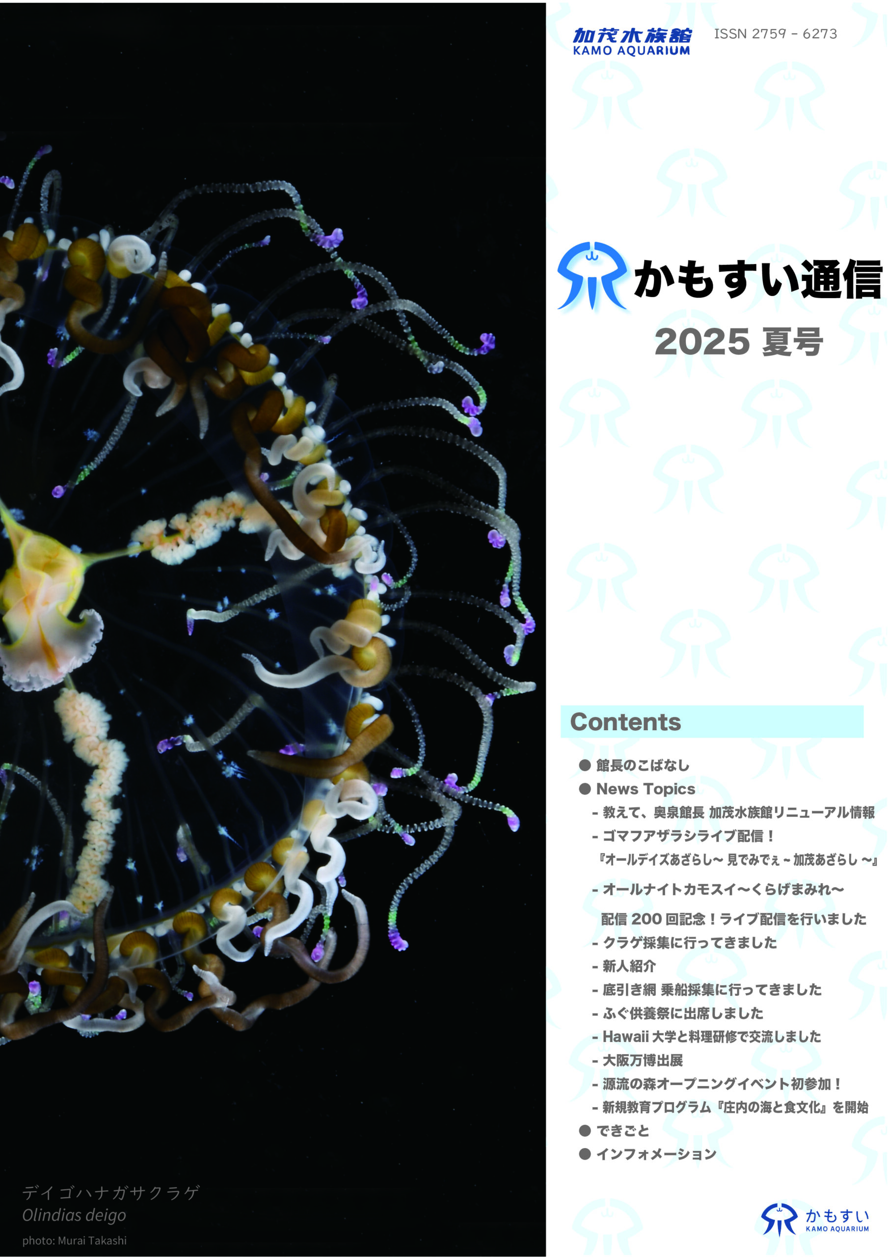機関誌「かもすい通信」 2025年夏号（通号5号）を発行しました。